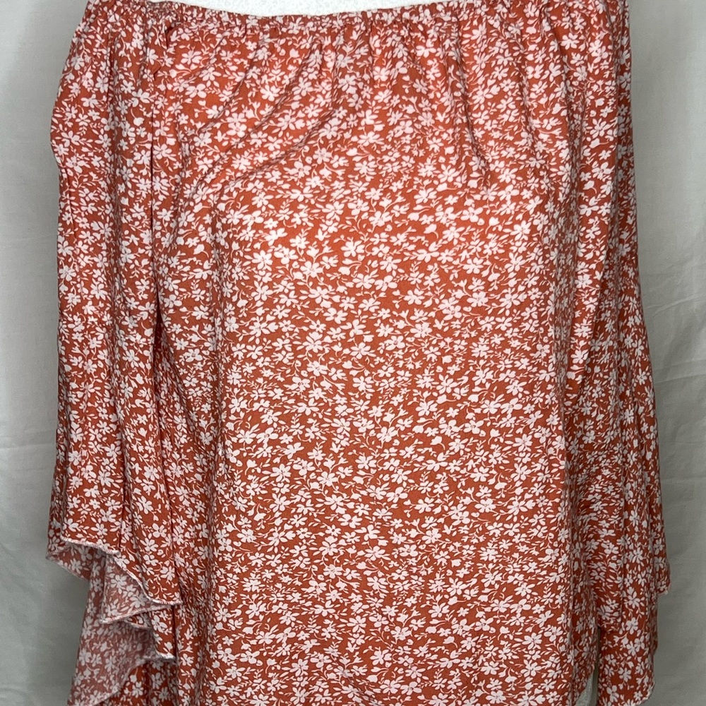 SHEIN Floral Long Sleeve Blouse